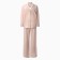 Комплект женский (рубашка, брюки, топ) KAFTAN "Base" р. 50, пудровый