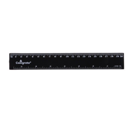 Line Calligrata 20 cm, plastic, black-2