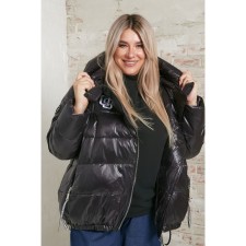 Women's jacket, size 58, black color