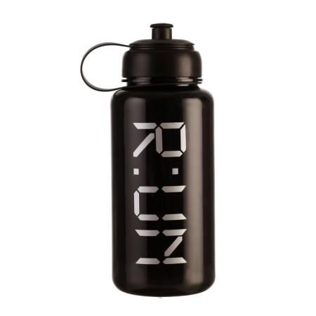 Water bottle, 1.2 l, run, black