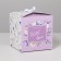 Gift folding box, packaging, “With Love”, 12 x 12 x 12 cm