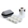 A set for a tea ceremony of 7 items per 6 people: a cup 50 ml, a kettle 400 ml, white