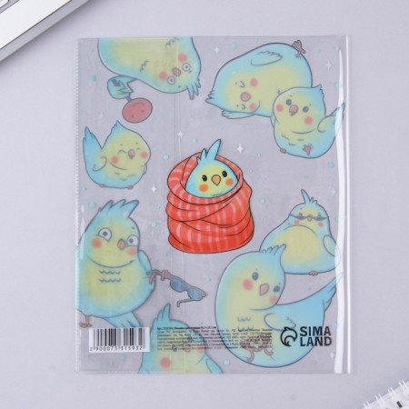 Cover for a notebook "Plantiness", 34.7 x 21.1 cm-3
