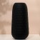 Vase for flowers "Sarah" made of black glass 31 x 15 x 15 cm