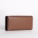 Women's wallet on magnet, beige color