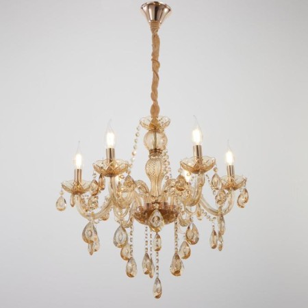 Chandelier 670015/6 E14 40W gold 50x50x90 cm Bayerlux-1