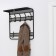 Ban with the Granada 22 shelf, 60 × 22 × 58 cm, black color