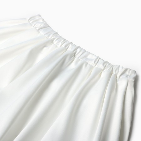 Ballon Skirt Women Mini Mist, p. S, milk-12
