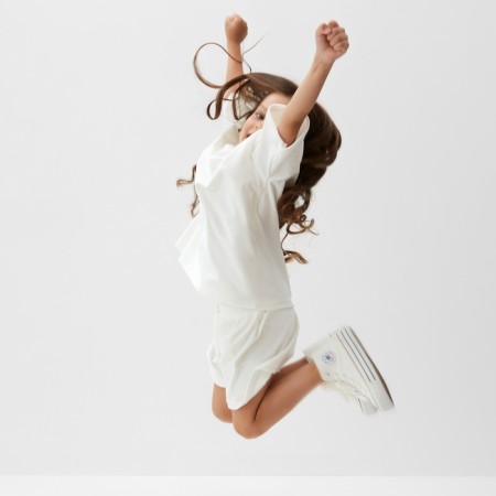 Kid for children (T-shirt, shorts) KAFTAN PLUSHY R.30 (98-104), white-5