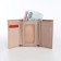 Women's wallet on a magnet, powder color