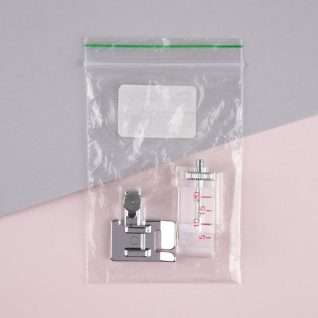 Law for sewing machines, for a slanting box, with a ruler, 5 mm, AU-114-6