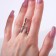 Ring "Drops" are uneven, the color is silver, dimensionless