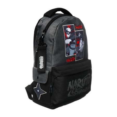 Youth backpack 45 x 29 x 13 cm, Seventeen, Naruto, Crim/Gray NTKB-UT2-5023-1