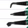 Steiring KitFort KT-9193-2, 1050 W, 0.35 l, 30 g/min, heating 3 minutes, black-green