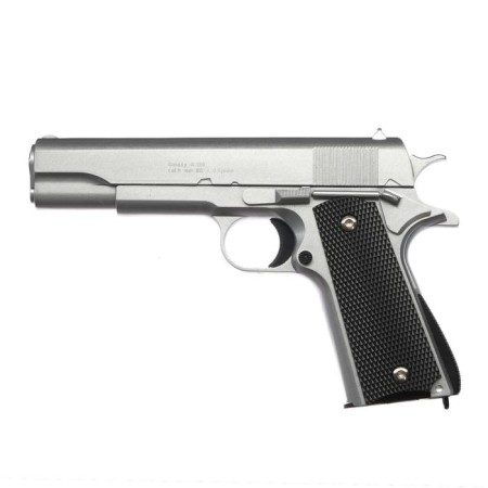 Strikeball gun "Galaxy" COLT 1911, silver, feces. 6 mm-1