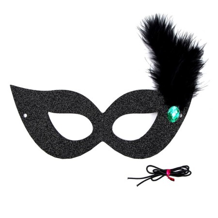 Carnival mask "Stranger" with a pen Mix