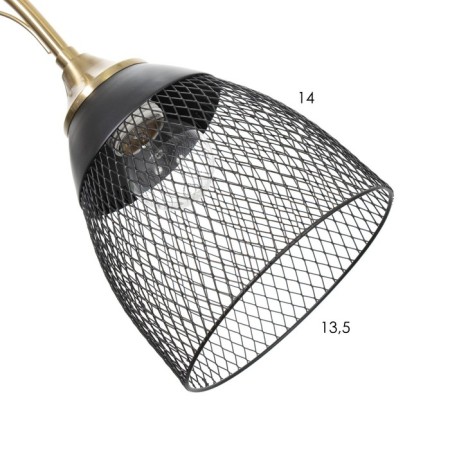 Ricardo chandelier 8he27 40W black 71x71x38-65cm Bayerlux-4