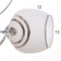 Causte "Doris" 2x40W E27 Chrome Model: 2679462