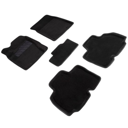 Pile rug for Ssang Yong Kyron, 2011-, black