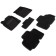 Pile rug for Ssang Yong Kyron, 2011-, black