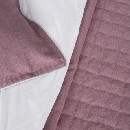 Set "Ibiza": a bedspread 160 x 220 cm, pillowcase 40 x 40 cm - 2 pcs, lilac color-3