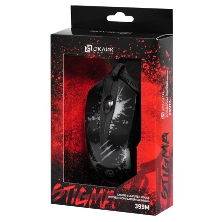 Mouse call 399m Stigma Black Optical (1000dpi) USB (3but)-7