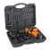 Drill-shuruvret vortex DA-12L-2K, 12 V, Li-Ion, 2x2 ah, 1350 rpm, case