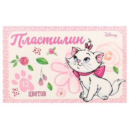 Plasticine 12 colors 180 g "Marie", cats-aristocrats-4
