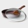 Granit Ultra Red, D = 26 cm pan, removable handle, glass cover, anti -stick coating, brown color
