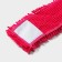 Nozzle for a flat mop of the share, 43 × 13 cm, microfiber booklies, red color