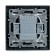 Switch (switch) electric cross 1-clavy, Stekker Erna, PSW10-9009-03, Chern 1022451