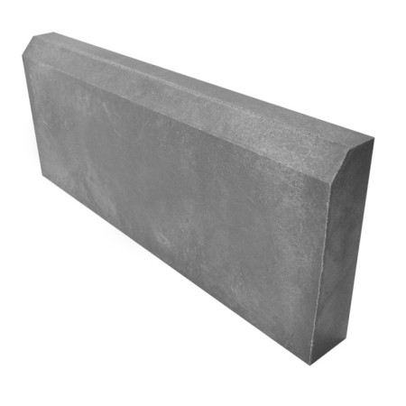 The border is paving, 50 × 5 × 20 cm, gray, BT-200-1