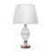 Sallery light lamp E27 40W white-gold 30x30x50 cm