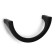 Cappio staple pen is a semicircle, aluminum, m/o 96 mm, black color