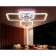 LED ceiling LED with Ambrella Light, Original, Fa534, 4XLED, 105 W, 7875LUM, 3000-6400K, Color Chrome