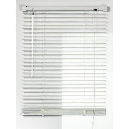 Blinds, plastic 60 × 160 cm, white color-1