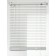 Blinds, plastic 60 × 160 cm, white color