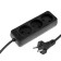 Excumber Uniel Standart, 3 sockets, 3 m, 10 a, 2500 watts, without salary, black