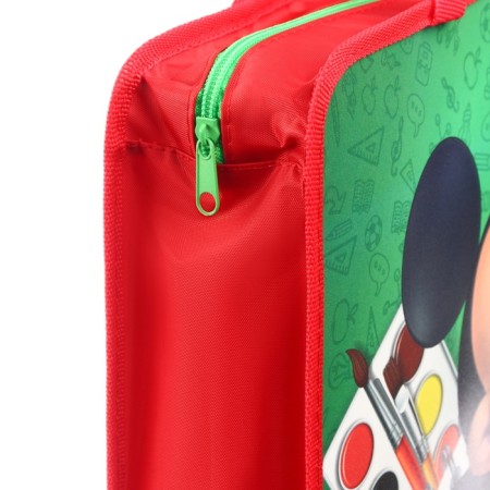 Plastic folder with A4 handles, on a zipper, 75x330x260 mm, Mickey Mouse-4