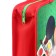 Plastic folder with A4 handles, on a zipper, 75x330x260 mm, Mickey Mouse