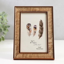 Photo frame plastic 10x15 cm 