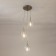 Suspended lamp Citilux "Tommy" CL102031, 33x33x35 cm, 3x40W, E14, gray color gray