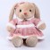 Soft toy "Little Friend", bunny in a pink dress