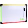 Magnetic-marker board with magnets and marker "Color" 1 × 30 × 20 cm, mix