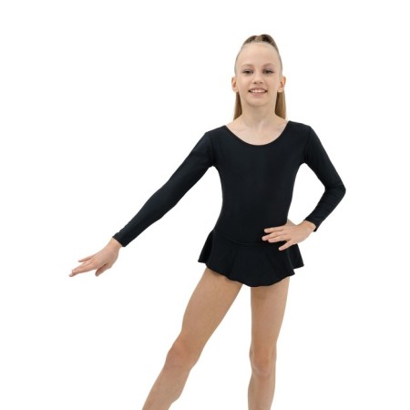 A swimsuit for gymnastics and dancing Grace Dance, p. 32, black color-1