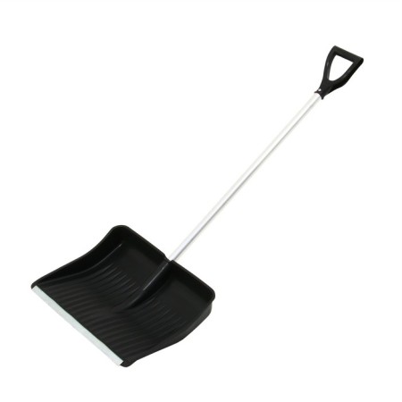 Plastic shovel, bucket 410 × 515 mm, with a galvanized bar, aluminum stalk-5