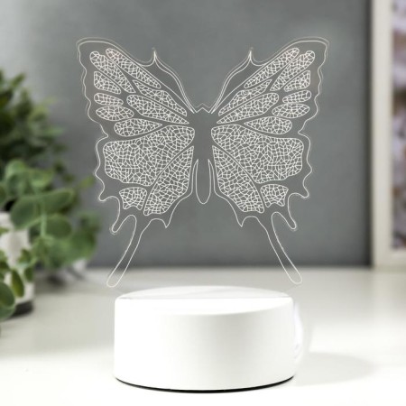 Light "Butterfly" Led RGB from the network 9.5x13x17 cm Risalux-1
