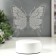 Light "Butterfly" Led RGB from the network 9.5x13x17 cm Risalux