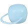 A container for storing and sterilizing children's nipples and dummy, blue color