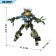 Designer captain "Transformer", 2 assembly options, 325 parts